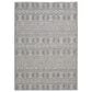 Central Oriental Melbourne Draya 7"10" x 9"10" Lagoon and Multicolor Area Rug, , large