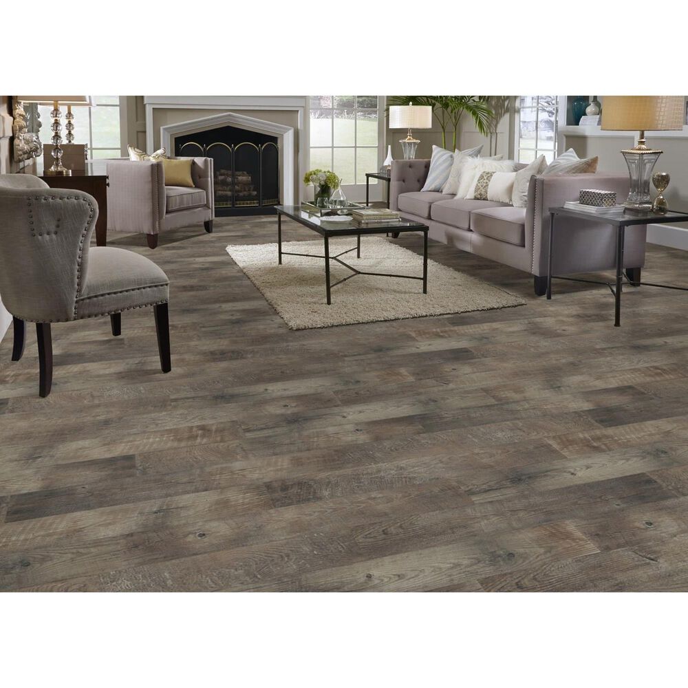 Mannington Adura Rigid Dockside Driftwood 6" x 48" Luxury Vinyl Plank, , large