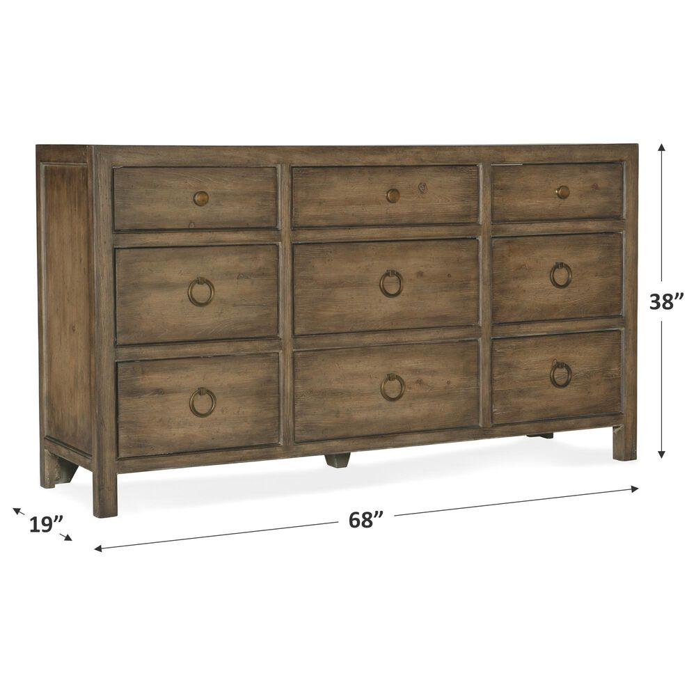 Hooker Furniture Sundance 9 Drawer Dresser in Cliffside, , large