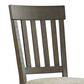 Hawthorne Furniture Sullivan Slat Back Side Chair w/Web Cushion Seat in Burnished Clay, , large