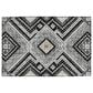 Dalyn Rug Company Portico PO5 Black 2"6" x 3"10" Area Rug, , large