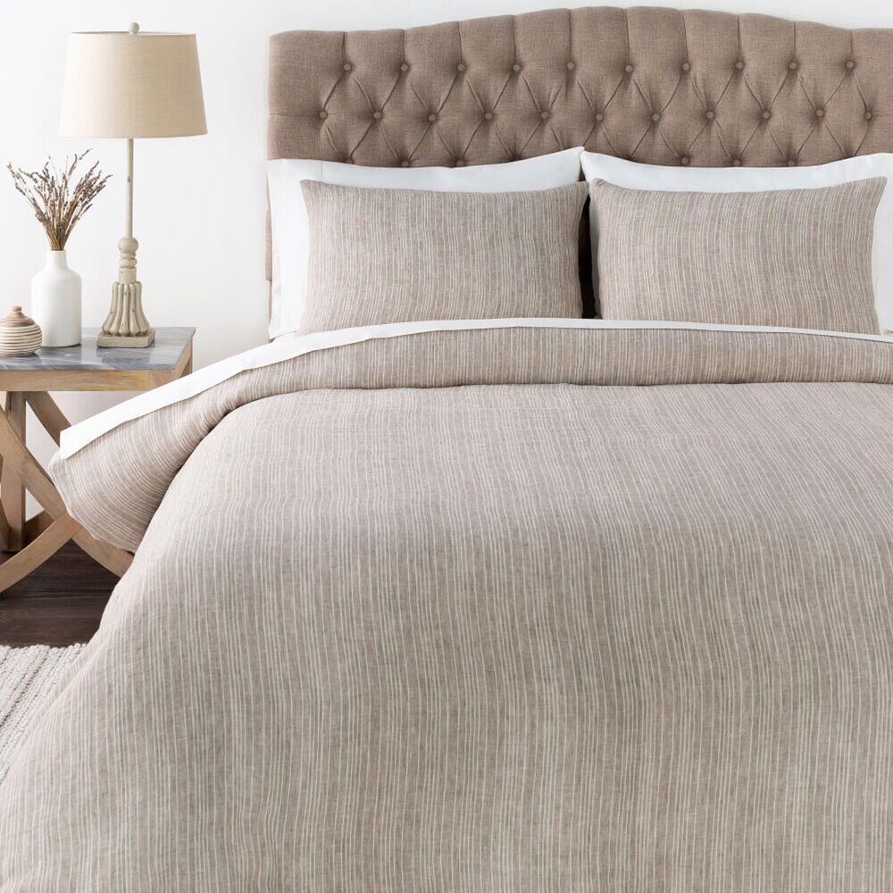 Surya Cameron 3-Piece King Duvet Set in Cream, , large