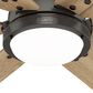 Hunter Gravity 72" Ceiling Fan with LED Light in Noble Bronze, , large