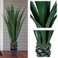 Timberlake 52" Artificial Giant Agave Floor Plant with Pot in Green, , large