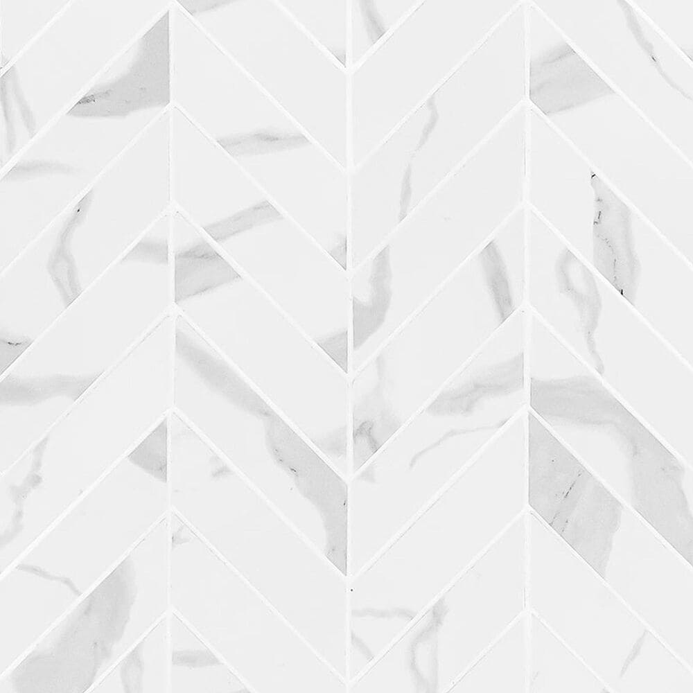MS International Eden Statuary 12" x 15" Mesh-Mounted Porcelain Mosaic Sheet, , large