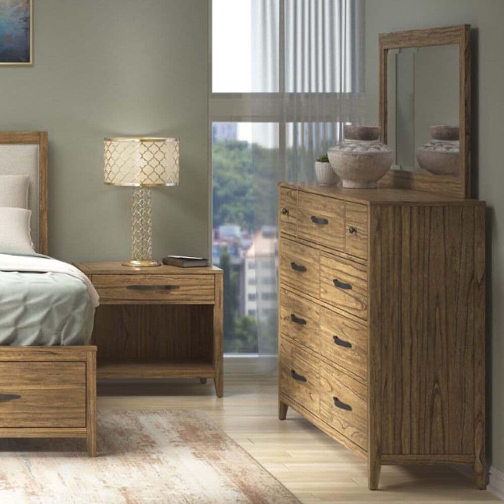 Napa Furniture Design Belgium Dresser Mirror in Sandrift, , large