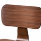 Baxton Studio Billie Side Chair in Walnut Brown, , large