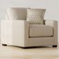 Jackson Furniture Hyde Park Accent Chair in Porcelain, , large