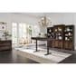 Riva Ridge Arlington Display Cabinet in Classic Brown, , large