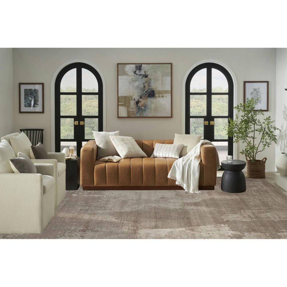 Nourison Harmony 9&#39;9&quot; x 13&#39;9&quot; Silver and Grey Area Rug, , large