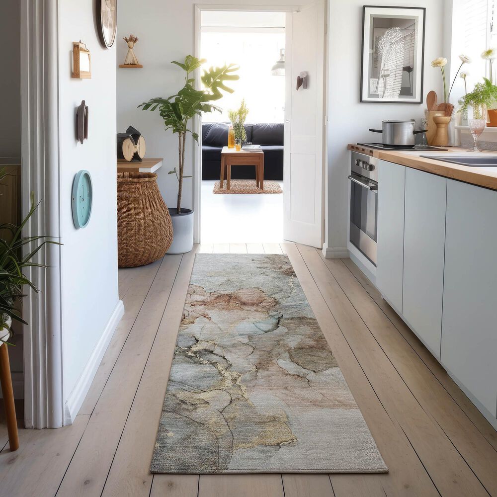 Dalyn Rug Company Odyssey Tan 2'3" x 7'6" Runner, , large