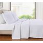 Jiangsu Royal Home Diamond Stitch Quilt 3pc-White-F/Q, , large