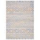Safavieh Astoria 9" x 12" Grey and Ivory Area Rug, , large