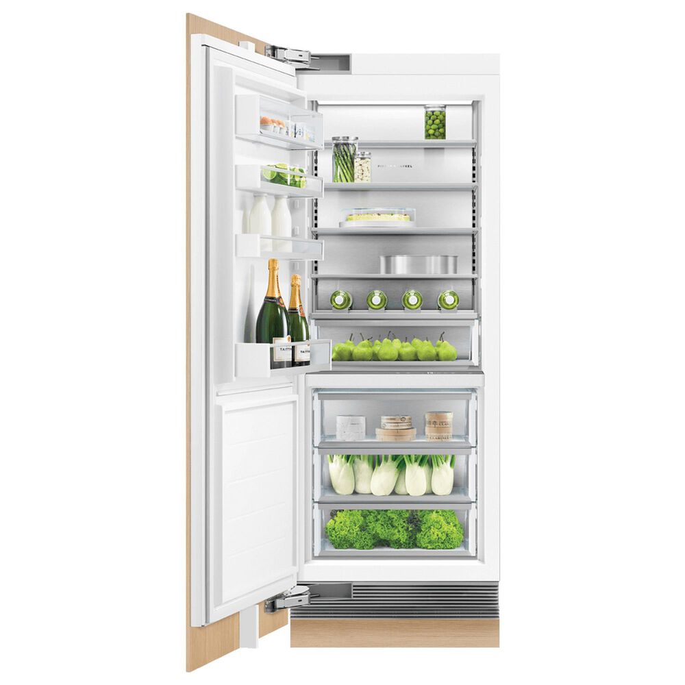 Fisher and Paykel 30" Integrated Column Refrigerator with Left Hinge NFM