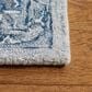 Safavieh Micro-Loop MLP504M 2"3" x 11" Light Blue and Ivory Runner, , large