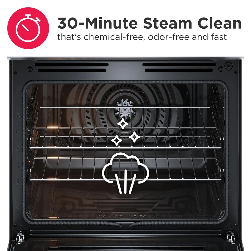 Frigidaire 30" Slide-In Front Control Electric Range with Air Fry in Stainless Steel, , large