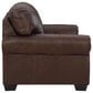 Ashley Colleton Stationary Sofa and Loveseat Set in Dark Brown, , large