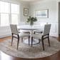 Dalyn Rug Company Karaj KJ8 8" Round Copper Indoor/Outdoor Area Rug, , large
