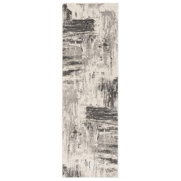 Safavieh Adirondack ADR133C 2"6" x 8" Ivory and Grey Runner, , large