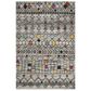 Safavieh Adirondack ADR204F 6" x 9" Light Grey and Fuchsia Area Rug, , large
