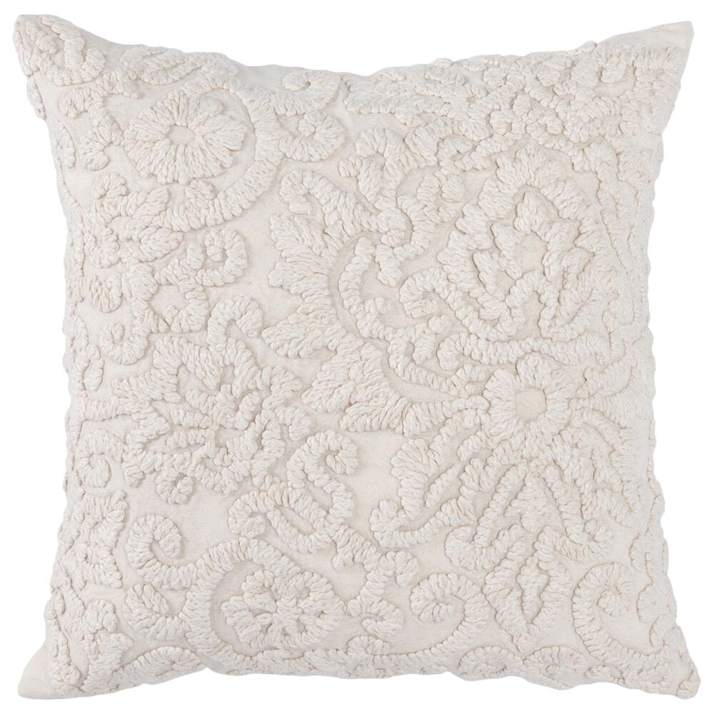 Classic Concepts Eminence Amy 20" x 20" Pillow in Light Natural, , large
