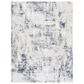 Safavieh Aston ASN704 9" x 12" Ivory and Grey Area Rug, , large