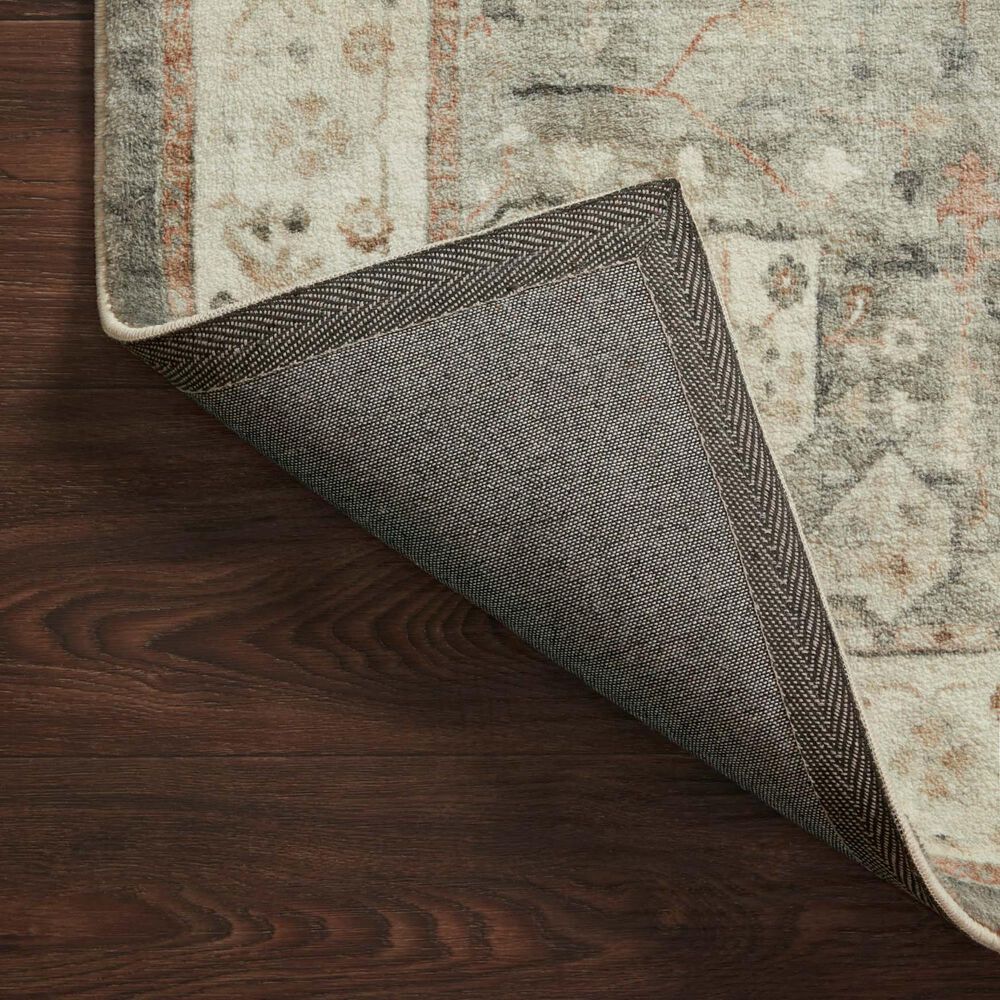 Loloi II Rosette ROS-09 2&#39;6&quot; x 7&#39;6&quot; Sage and Beige Runner, , large