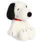 Aurora Peanuts 8" Floppy Snoopy Plush in White and Red, , large