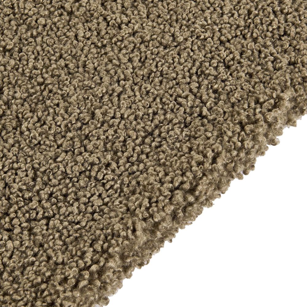 HiEnd Accents Teddy 60&quot; x 90&quot; Throw Blanket in Dark Oak, , large