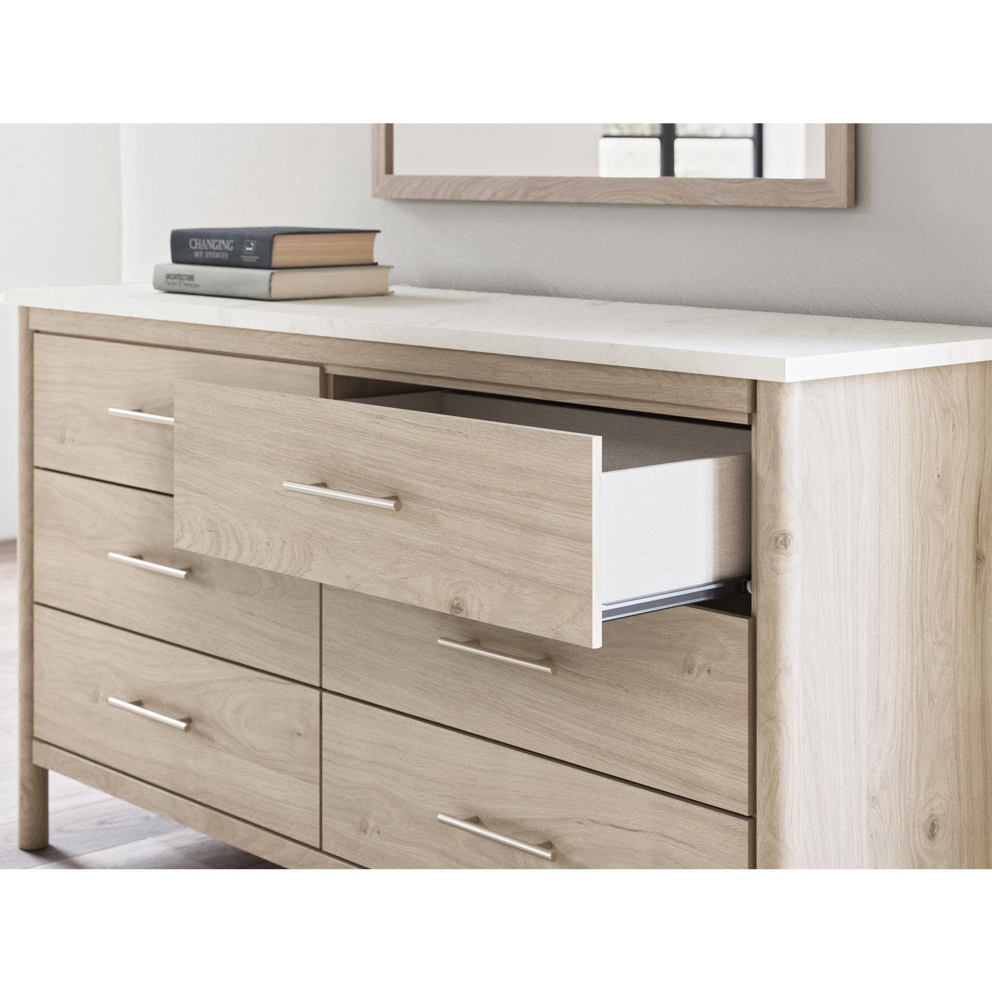Ashley Cadmori 6-Drawer Dresser - Thumbnail 4