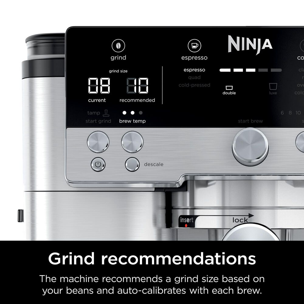 Ninja Luxe Cafe Premier Series 3-In-1 Espresso Machine in Black, , large