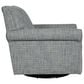 Ashley Renley Swivel Glider Accent Chair in Ash, , large