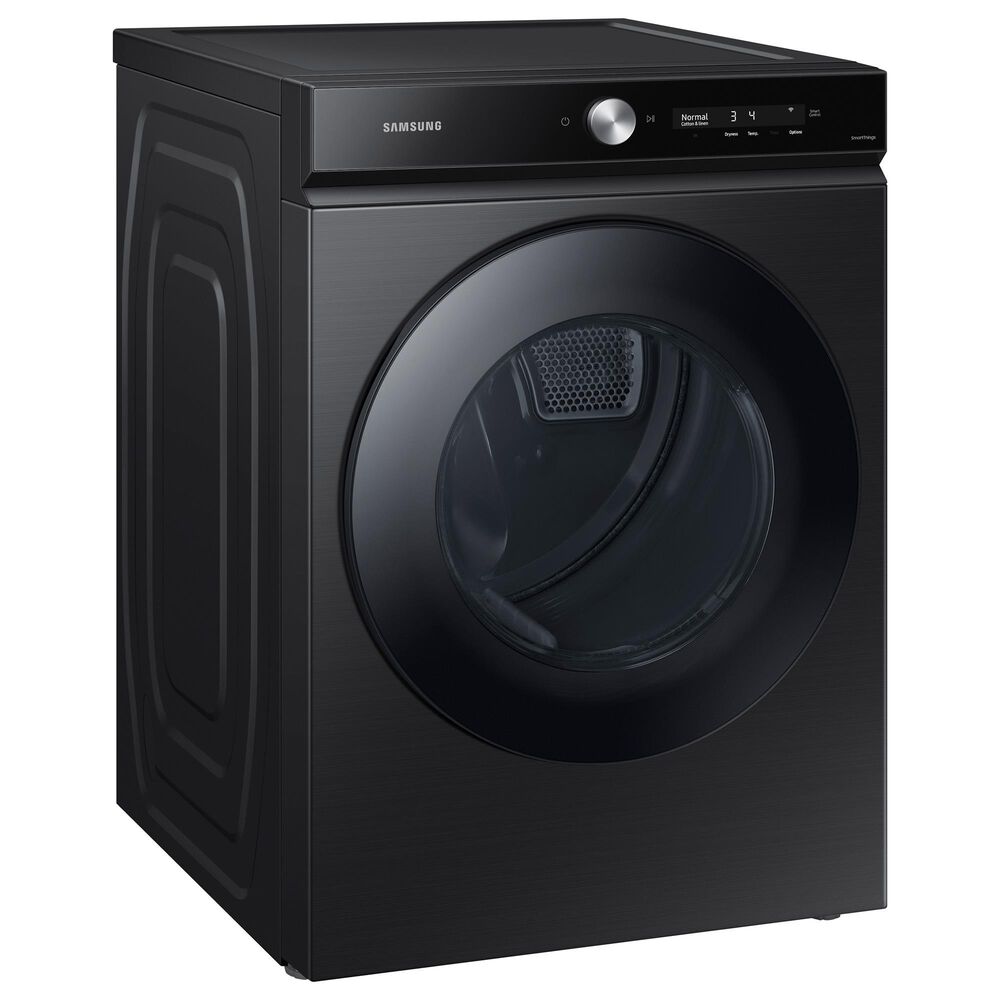 Samsung Bespoke 7.6 Cu. Ft. Front Load Electric Dryer with AI Optimal Dry and Super Speed Dry in Brushed Black, , large