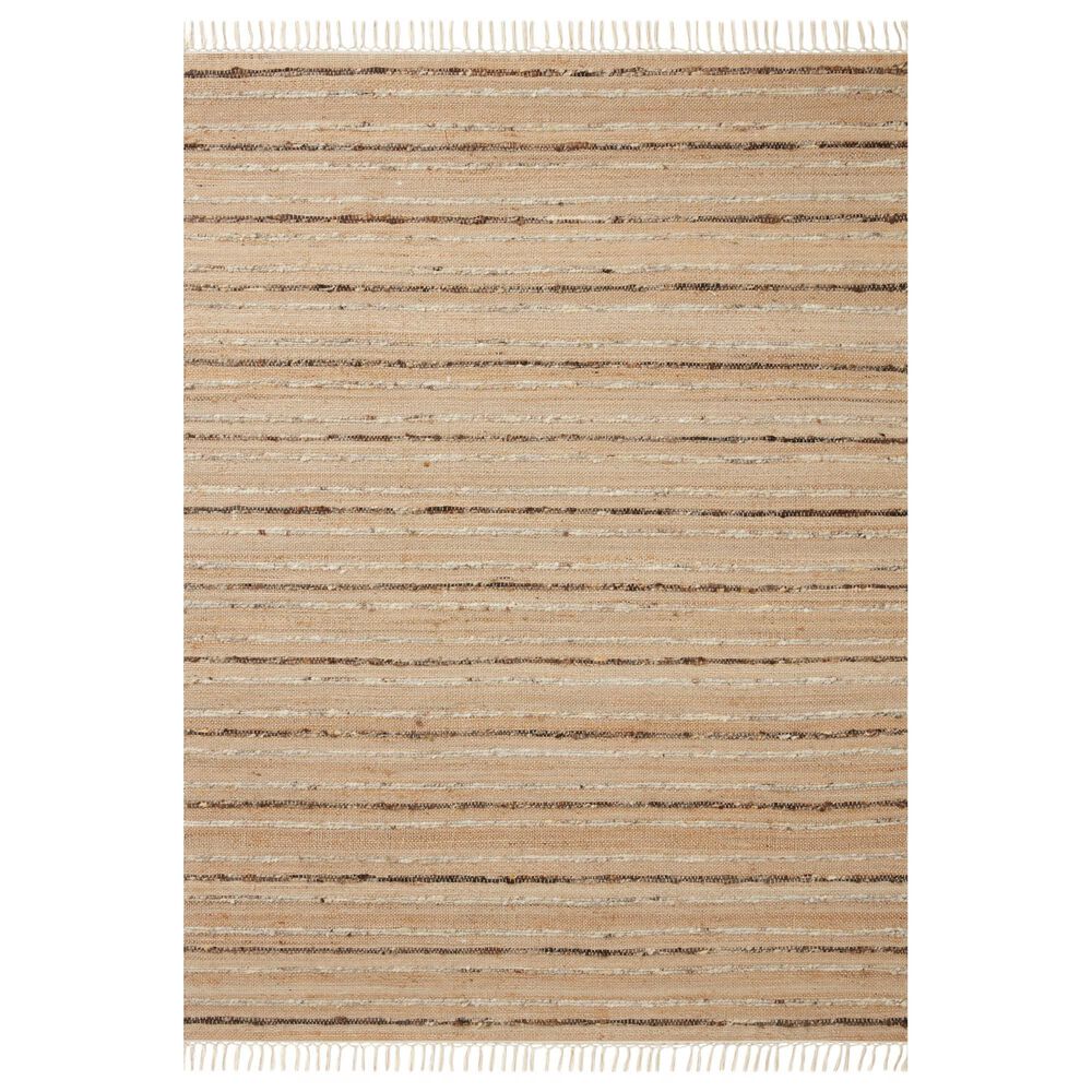 Magnolia Home Nico Natural and Bark 2"3" x 3"9" Area Rug, , large