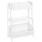 RiverRidge Home 3-Tier Kids Ladder Bookcase in White, , large
