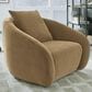 Ashley Yahya Swivel Accent Chair in Camel, , large