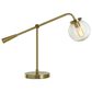 Flair Industries 24" Contemporary Table Lamp in Antique Brass, , large