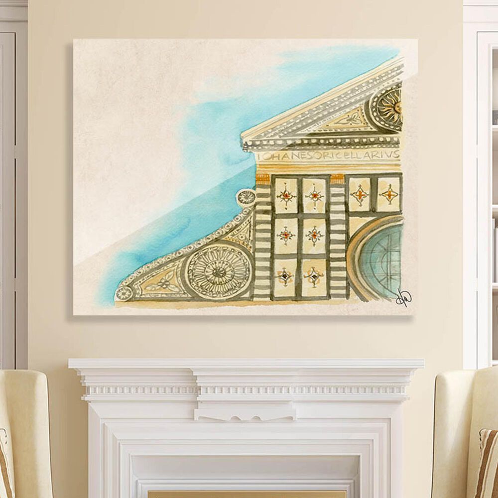 Kathy Ireland Home "Santa Maria Novella" 11" x 14" Acrylic Wall Art Print, , large