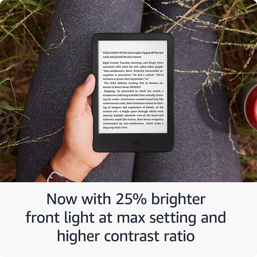 Amazon Kindle E-reader 6&quot; 16GB in Black | Wi-Fi, , large