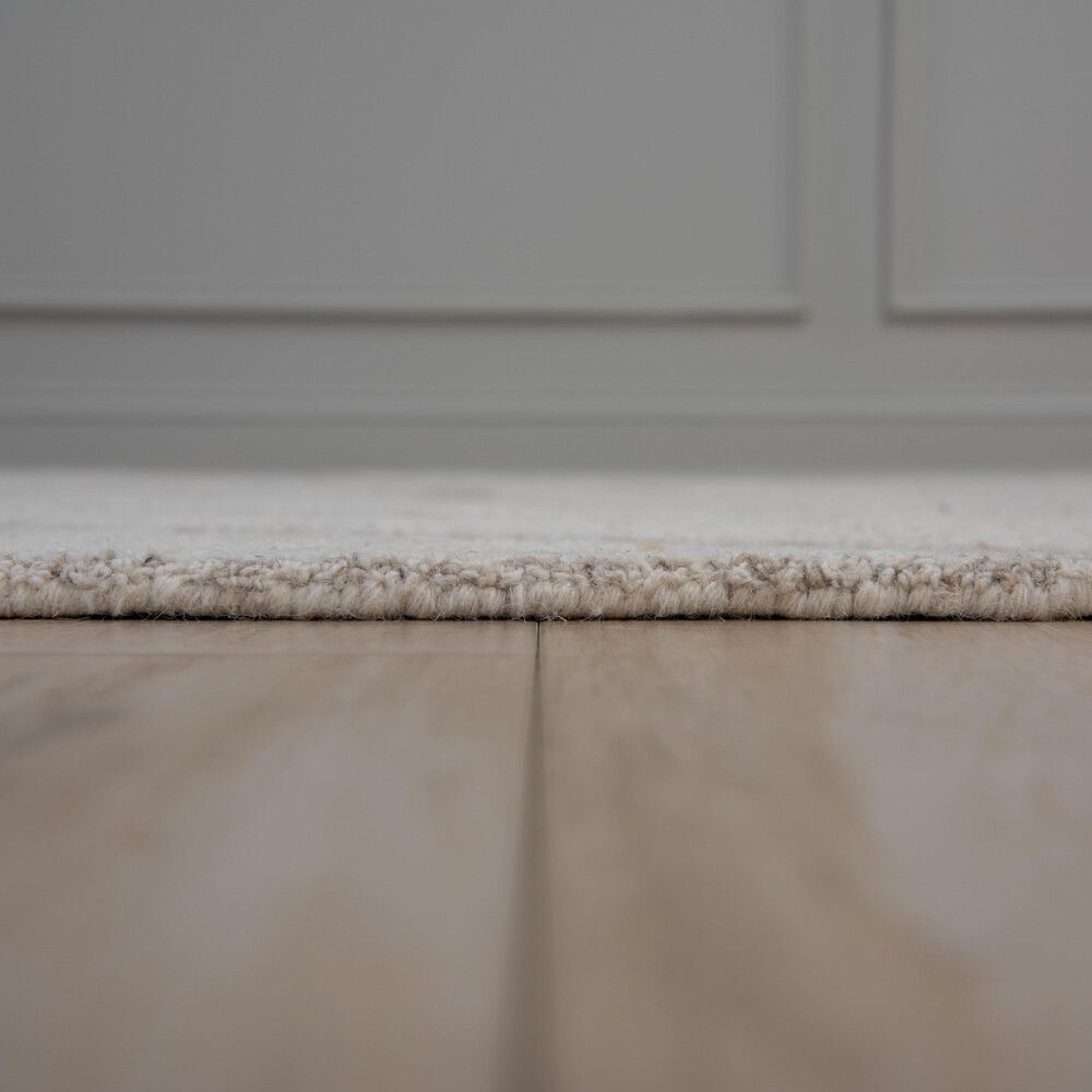 RIZZY Willow Abstract Brown, Ivory and Beige 9'9" x 13'9" Area Rug, , large