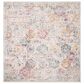 Safavieh Madison MAD611F 4" Square Grey and Gold Area Rug, , large