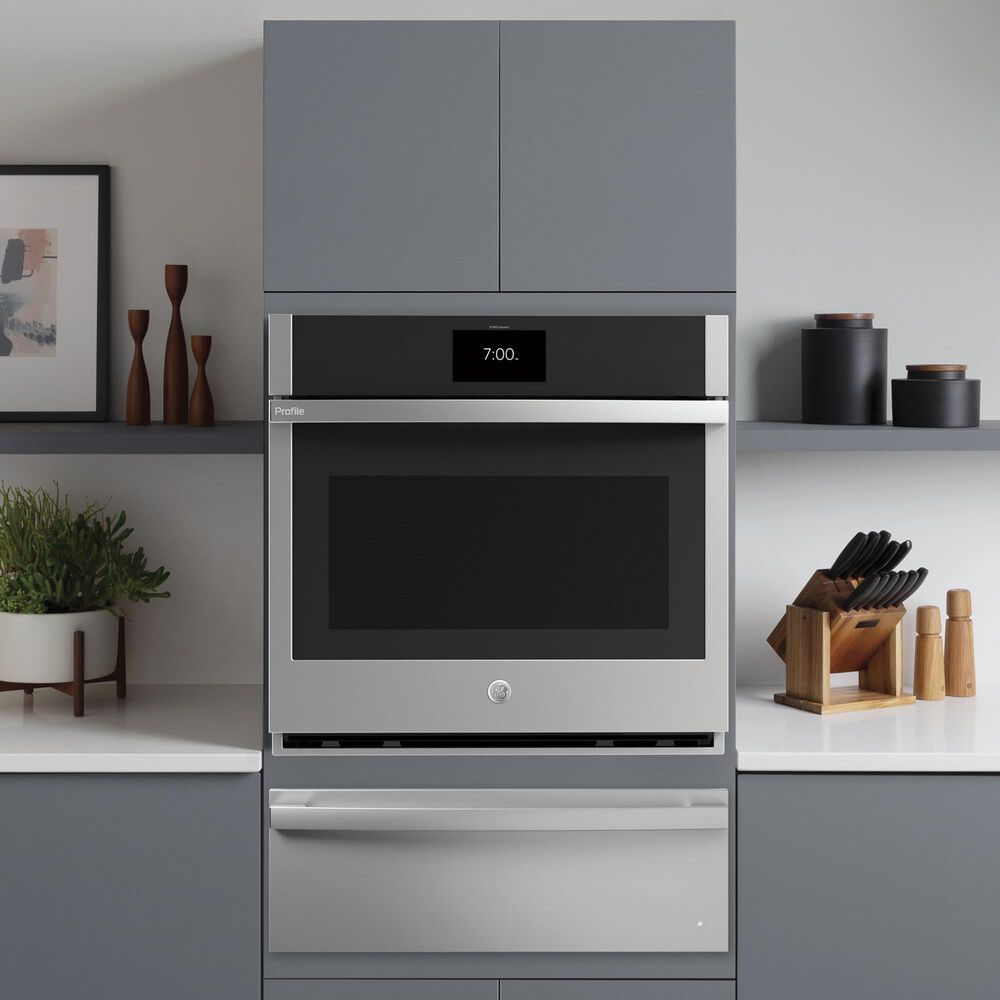 GE Profile 27 " Warming Drawer in Stainless Steel Nebraska Furniture Mart
