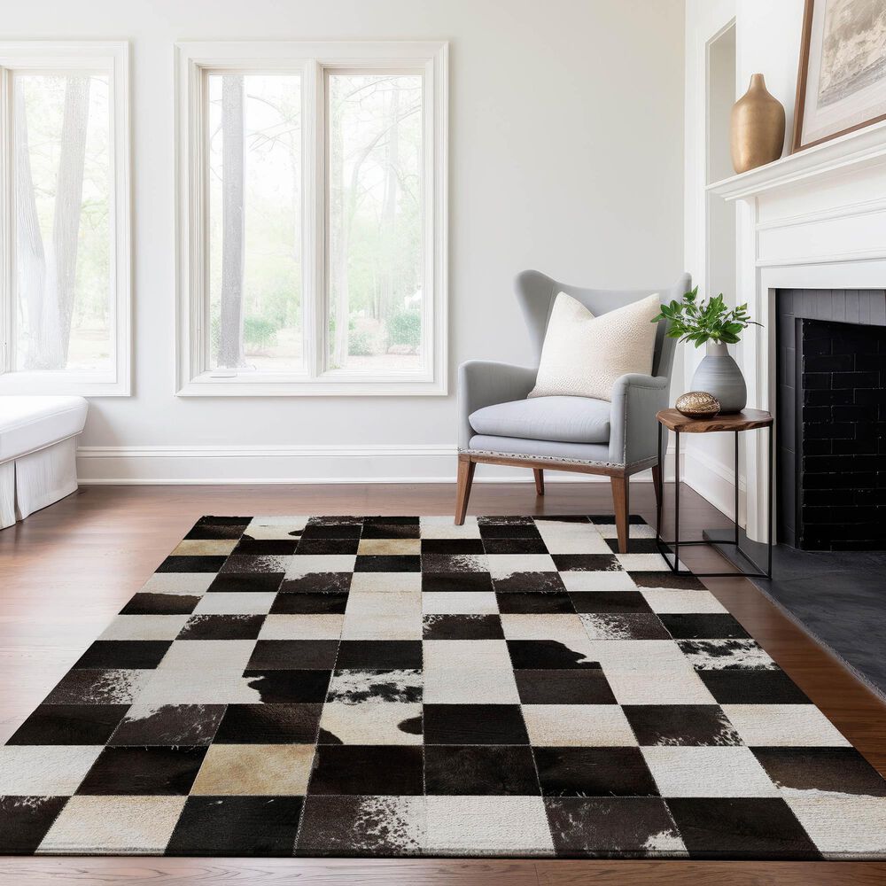 Dalyn Rug Company Bozeman BM10 Black 3&#39; x 5&#39; Area Rug, , large