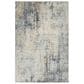 Nourison Rustic Textures RUS01 7"10" x 10"6" Grey and Beige Area Rug, , large