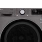 LG 2.4 Cu.Ft. Smart Wi-fi Enabled Compact Front Load All-In-One Washer and Dryer Combo in Graphite Steel, , large