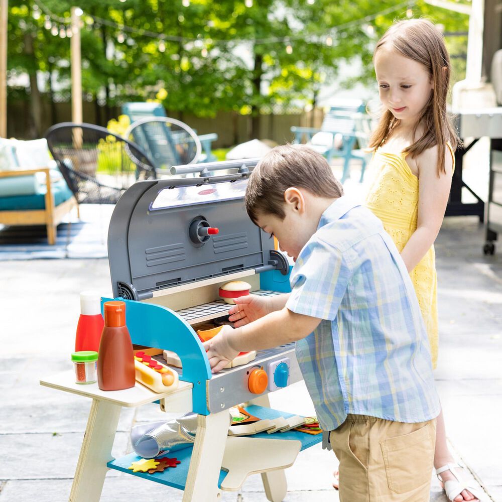 Melissa &amp; Doug Deluxe Grill and Pizza Oven Play Set, , large