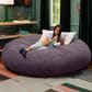 Jaxx Cocoon XL 7" Bean Bag Chair in Purple, , large
