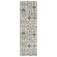 Safavieh Adirondack ADR206F 2"6" x 8" Light Grey and Aqua Runner, , large