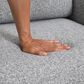 Furniture of America Psyche Push Back Recliner in Gray, , large