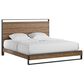 Golden Wave Furniture Hendrick King Bed in Brown and Black, , large